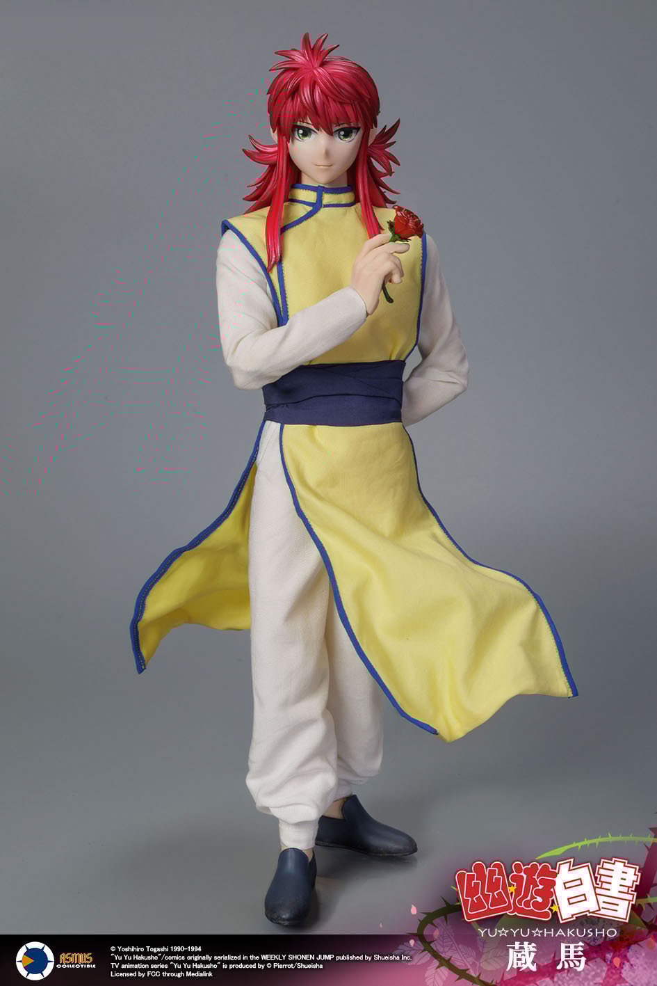 ASMUS TOYS YUYU003LUX 幽遊白書 蔵馬 DX版 1/6 フィギュア専門店 -ソダチトイズ / ASMUS TOYS 幽☆游☆白書 蔵
