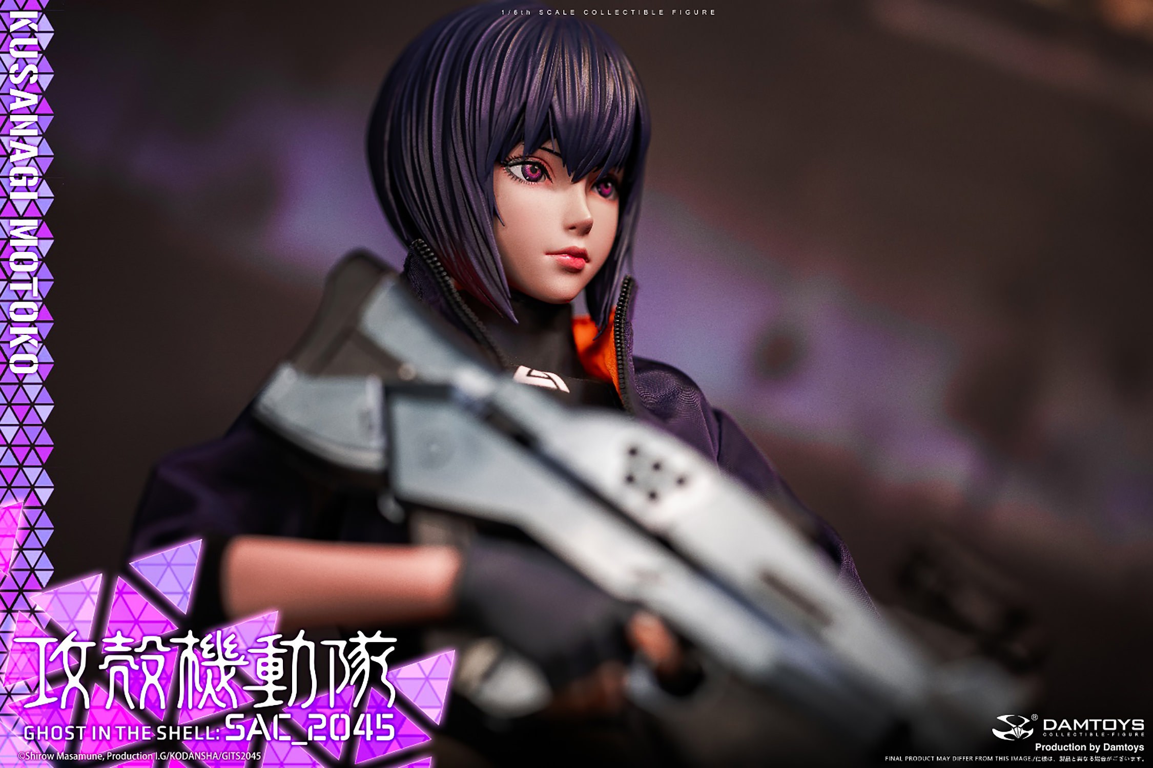 Ghost in the Shell Motoko Kusanagi (Casual Version) Sixth Scale Figure  (Prototype Shown) View 10