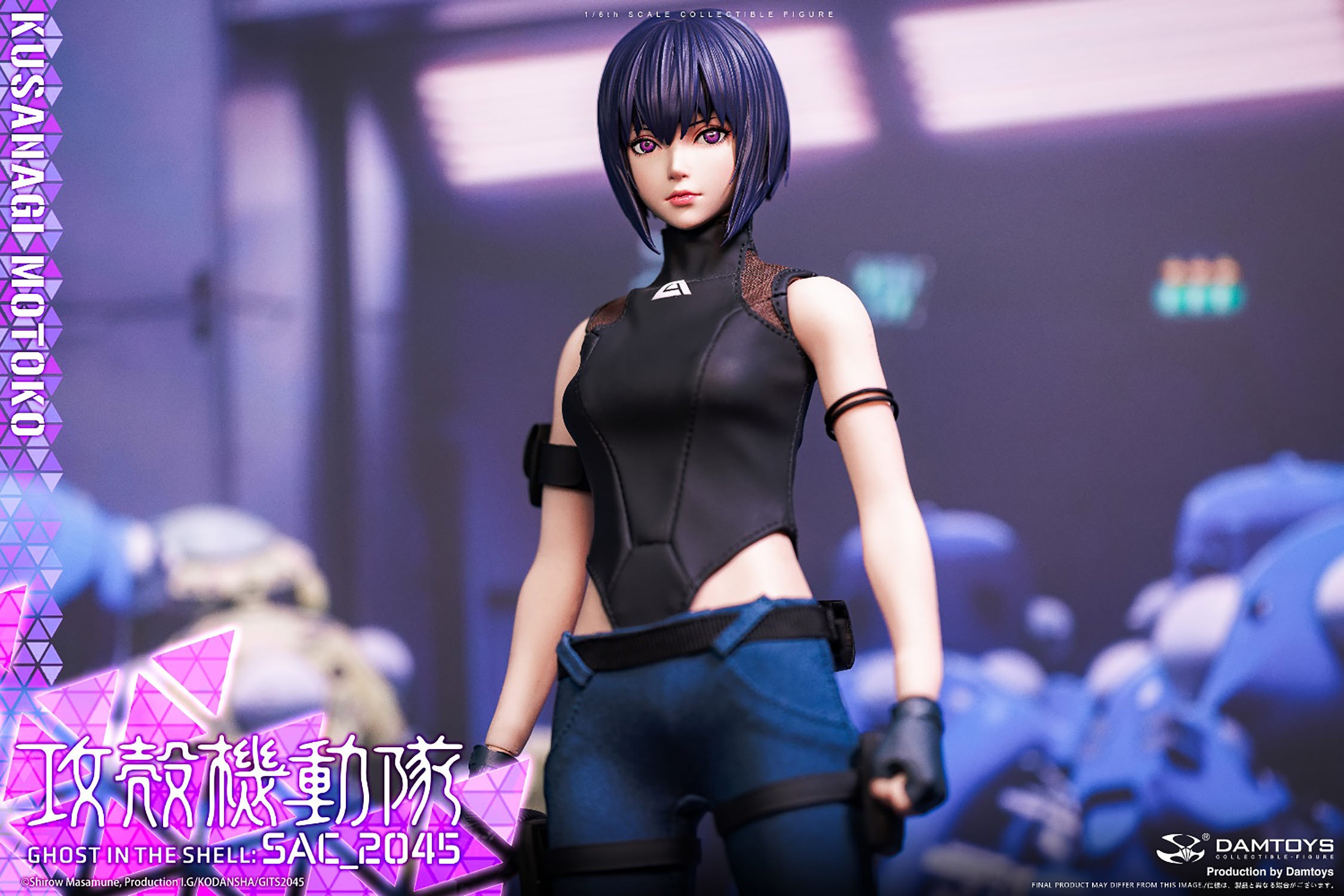Ghost in the Shell Motoko Kusanagi (Casual Version) Sixth Scale Figure  (Prototype Shown) View 16