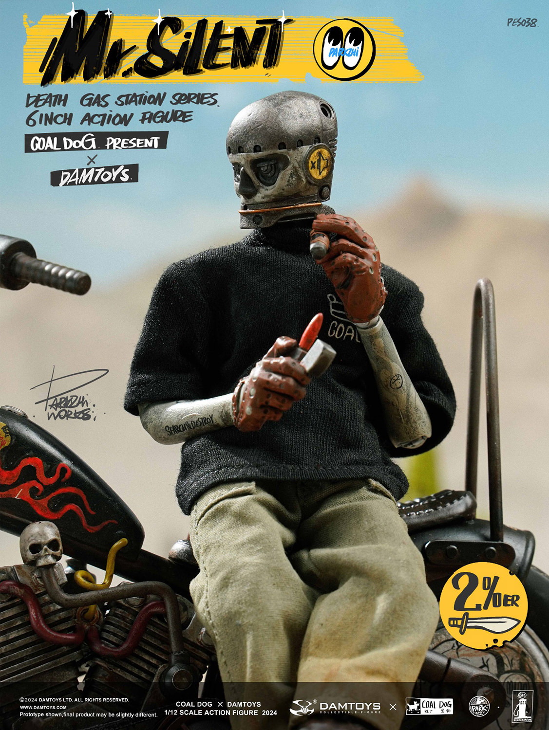 Mr. Silent 1:12 Scale Action Figure by Damtoys | Sideshow