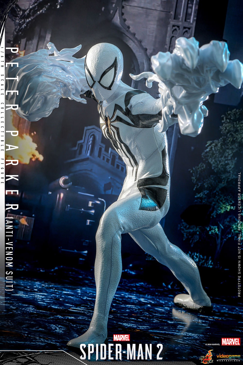 Marvel Peter Parker (Anti-Venom Suit) Sixth Scale Figure  (Prototype Shown) View 12