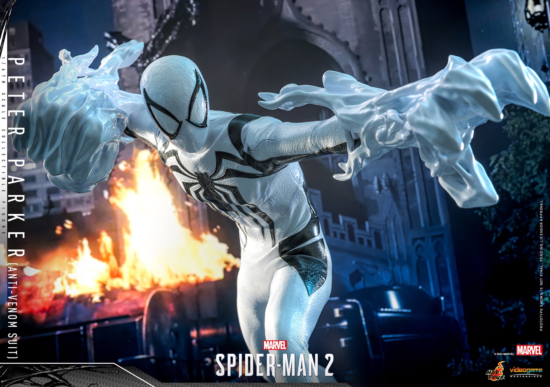 Marvel Peter Parker (Anti-Venom Suit) Sixth Scale Figure  (Prototype Shown) View 13