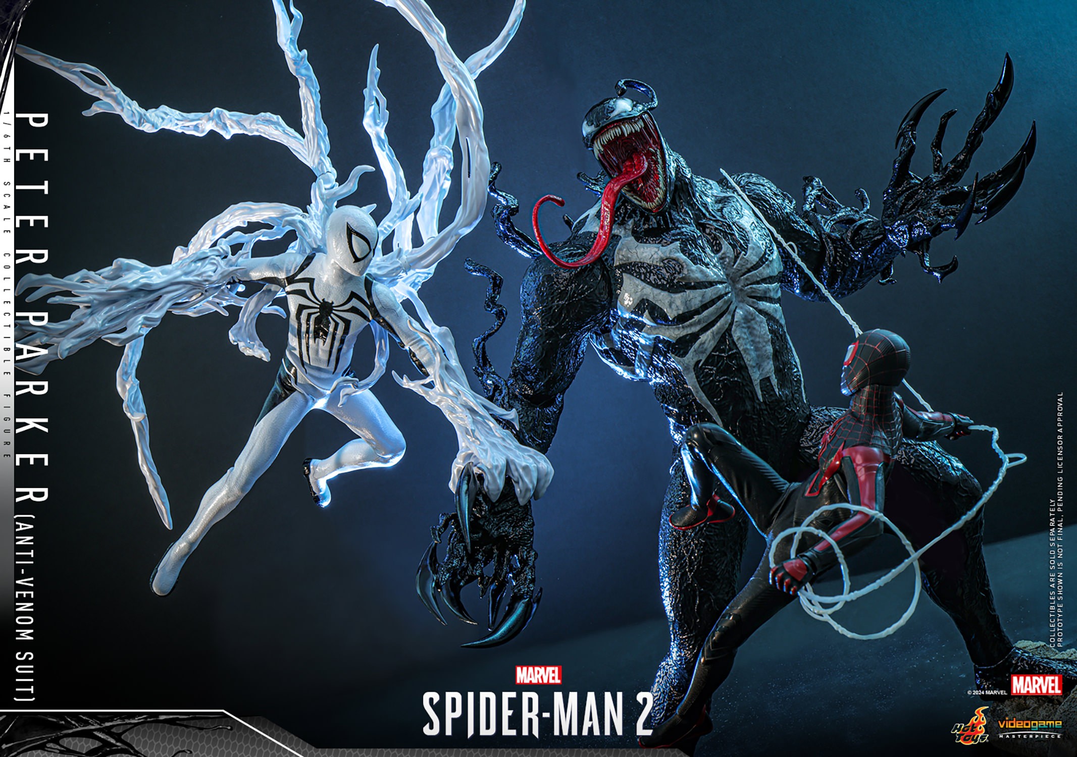 Marvel Peter Parker (Anti-Venom Suit) Sixth Scale Figure  (Prototype Shown) View 19