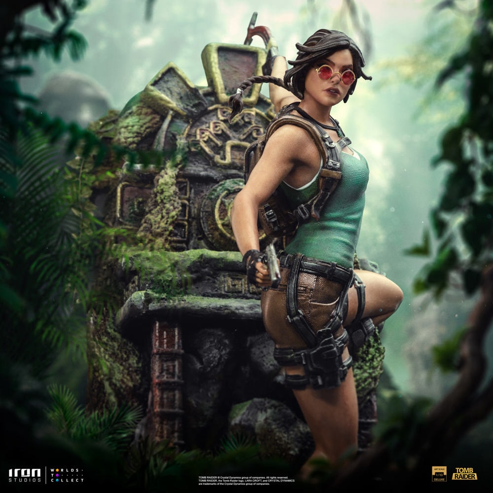 Lara Croft Deluxe 1:10 Art Scale Statue by Iron Studios