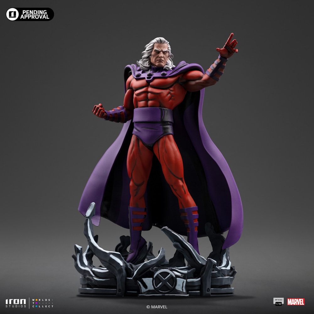 【レア】マグニートー sideshow フィギュア X-men marvel Magneto 1:10 Art Scale Statue by Iron Studios | Sideshow Collectibles