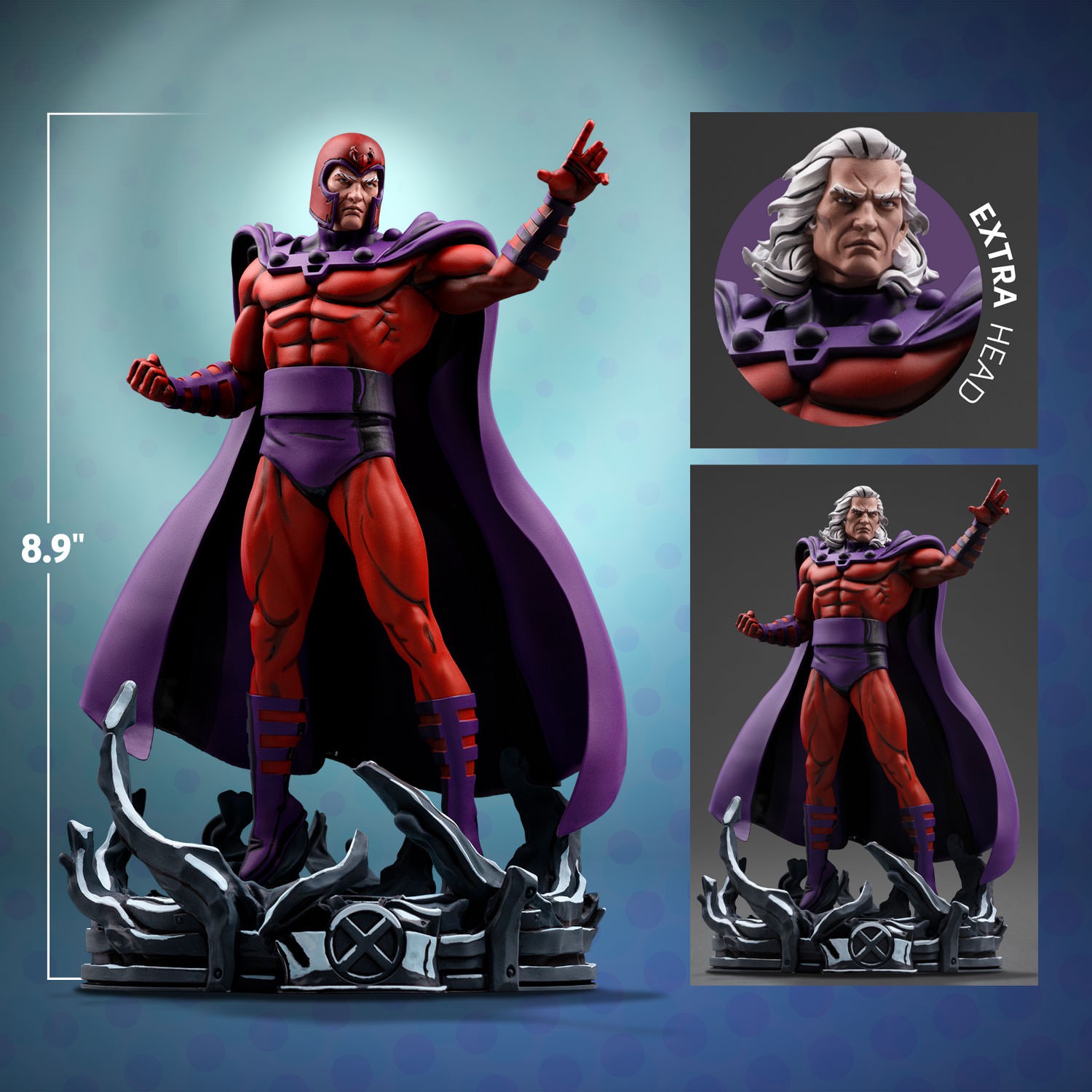 Magneto 1:10 Art Scale Statue by Iron Studios | Sideshow Collectibles