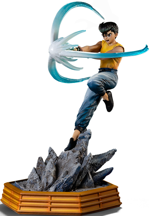 YuYu Hakusho Yusuke Urameshi 1:10 Scale Statue  (Prototype Shown) View 12