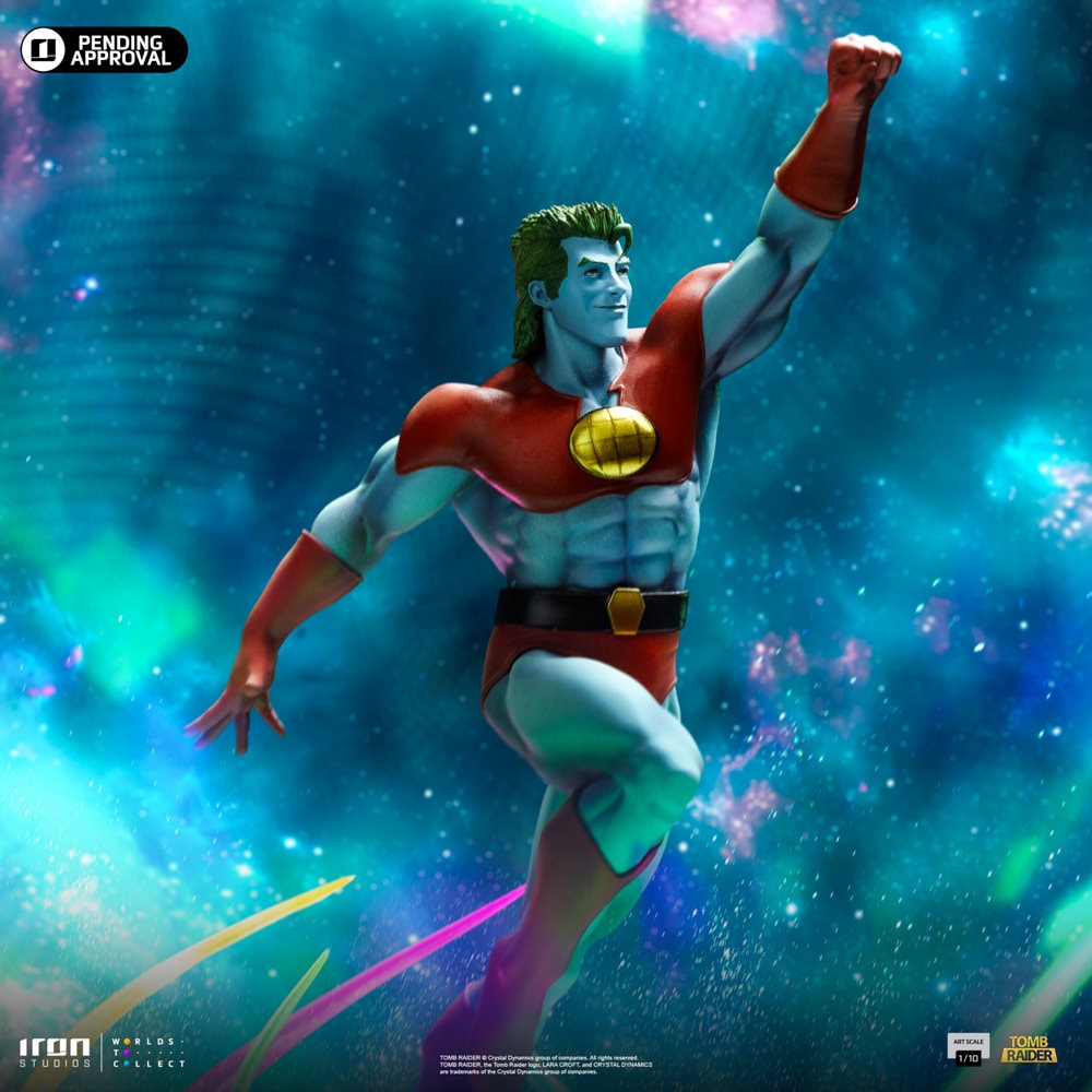 Captain Planet and the Planeteers Captain Planet 1:10 Scale Statue  (Prototype Shown) View 5