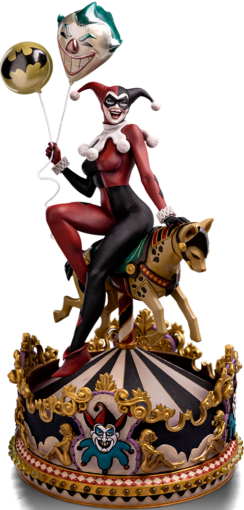 Harley Quinn Unleashed 1:10 Art Scale Statue by Iron Studios
