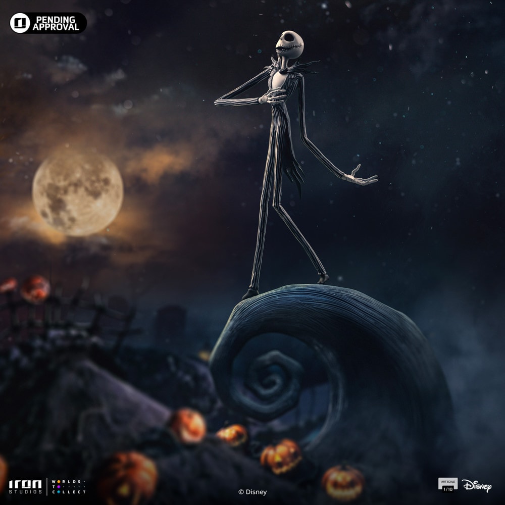 Nightmare Before Christmas Jack 1:10 Scale Statue  Collector Edition (Prototype Shown) View 1