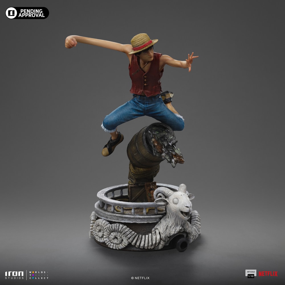 One Piece Luffy 1:10 Scale Statue  (Prototype Shown) View 7