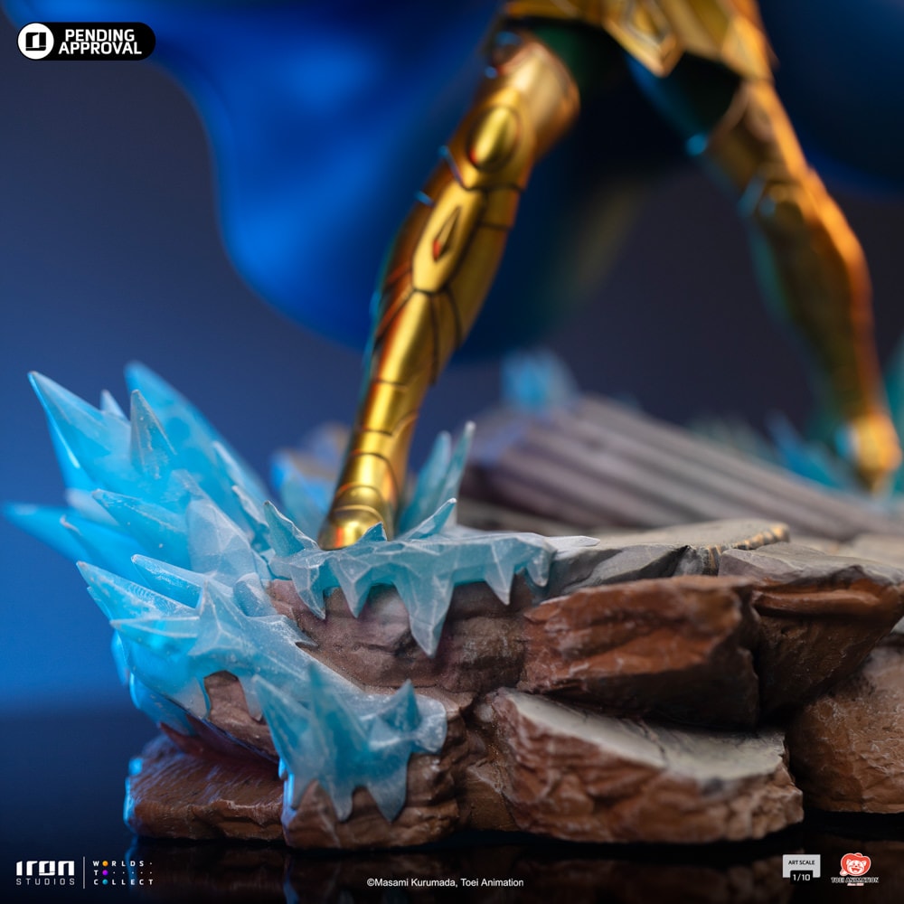 Saint Seiya Scorpio Milo 1:10 Scale Statue  (Prototype Shown) View 11