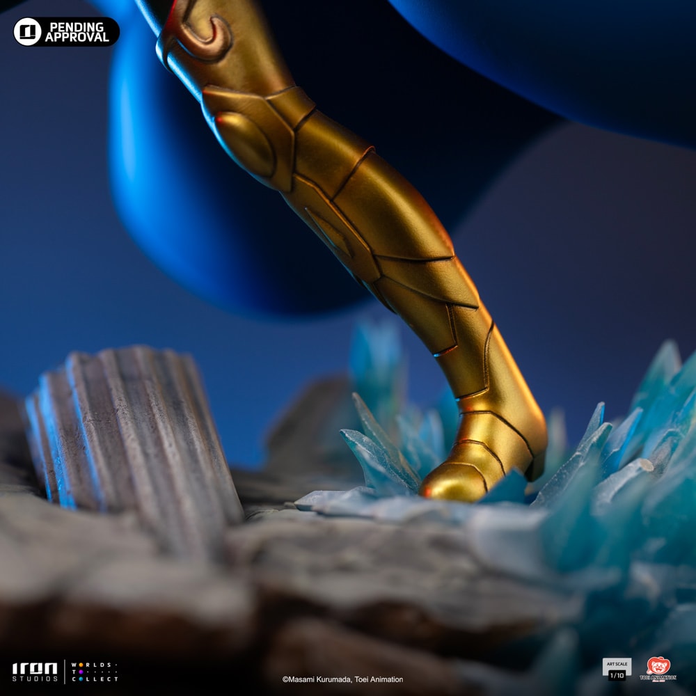 Saint Seiya Scorpio Milo 1:10 Scale Statue  (Prototype Shown) View 12