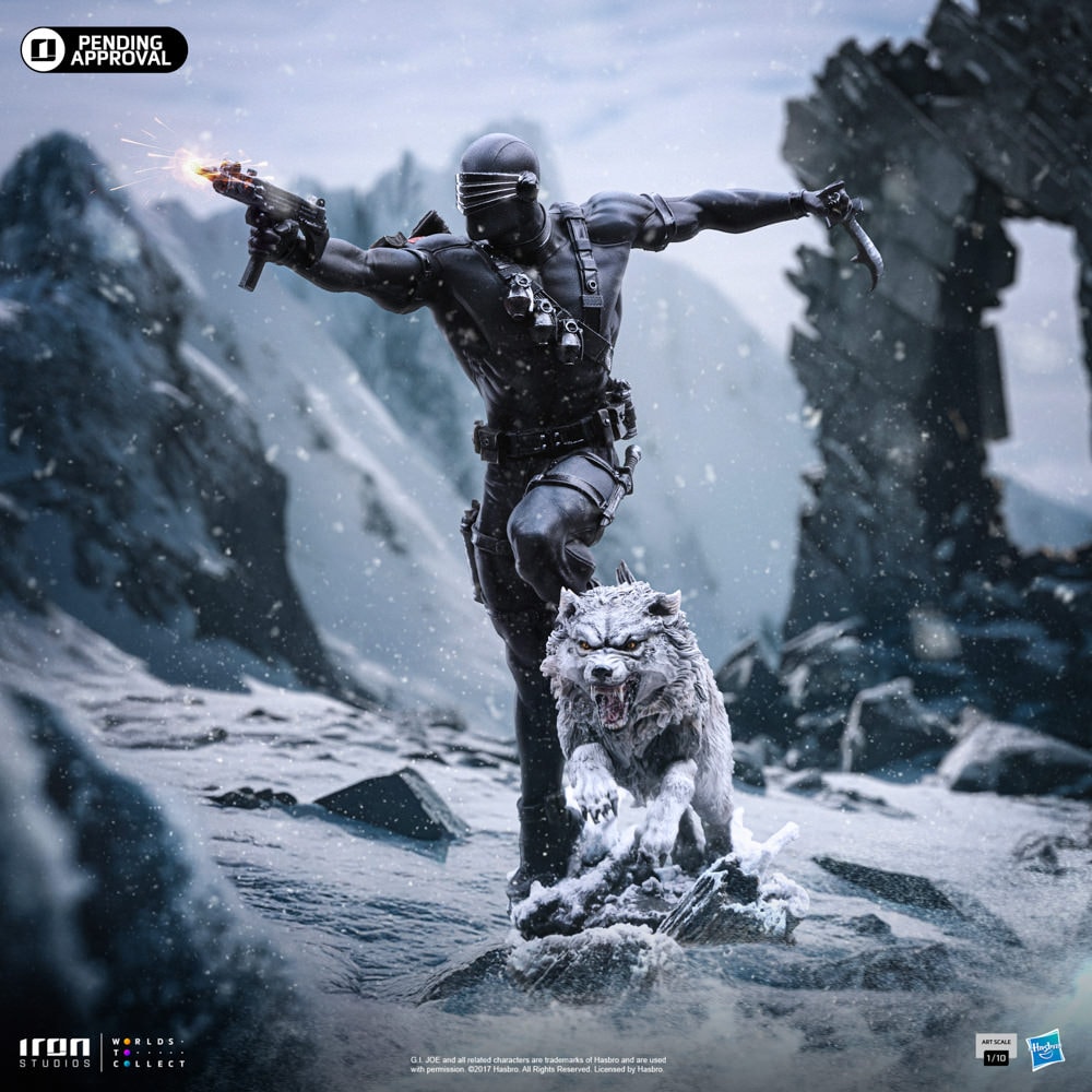 Snake Eyes 1:10 Art Scale Statue by Iron Studios | Sideshow Snake Eyes 1:10 Art Scale Statue by Iron Studios | Sideshow