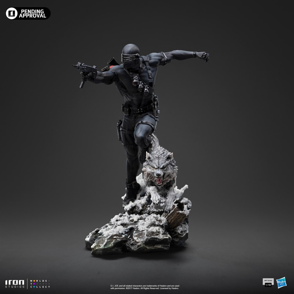 G.I. Joe Snake Eyes 1:10 Scale Statue  (Prototype Shown) View 8