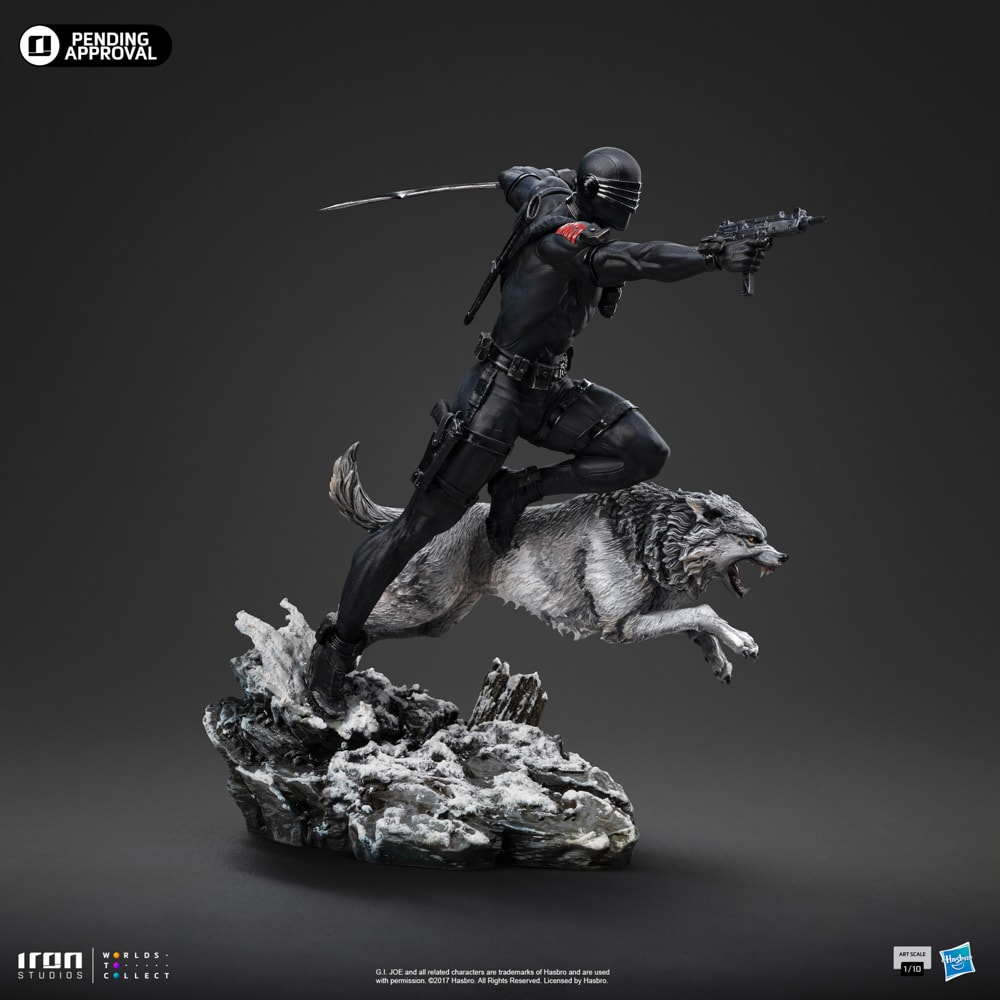 Snake Eyes 1:10 Art Scale Statue by Iron Studios | Sideshow Snake Eyes 1:10 Art Scale Statue by Iron Studios | Sideshow