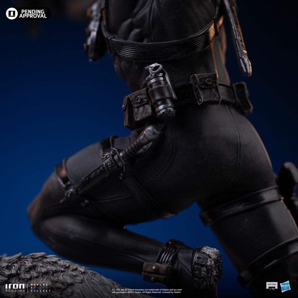 G.I. Joe Snake Eyes 1:10 Scale Statue  (Prototype Shown) View 12
