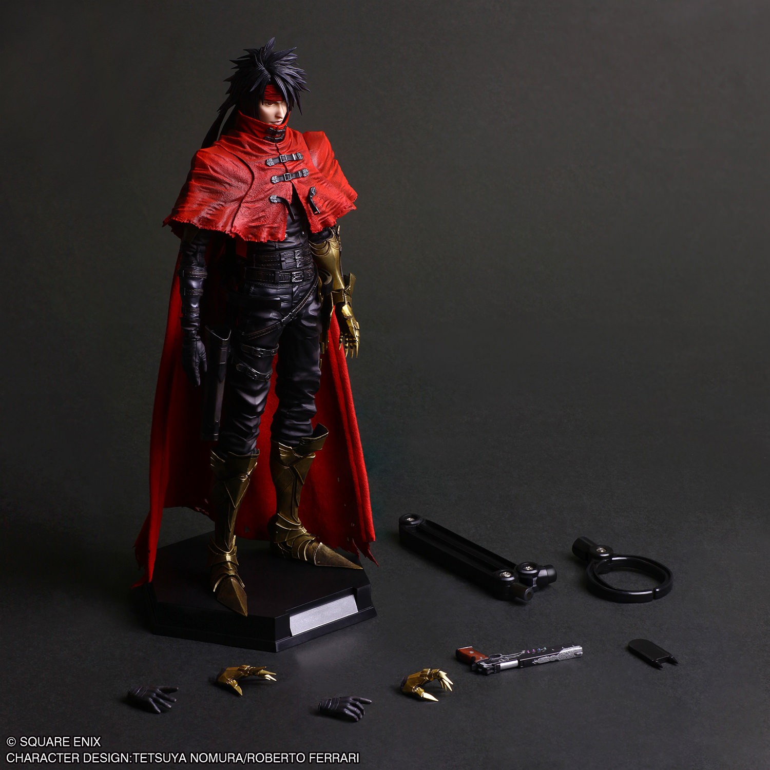 Final Fantasy Vincent Valentine Action Figure  (Prototype Shown) View 8
