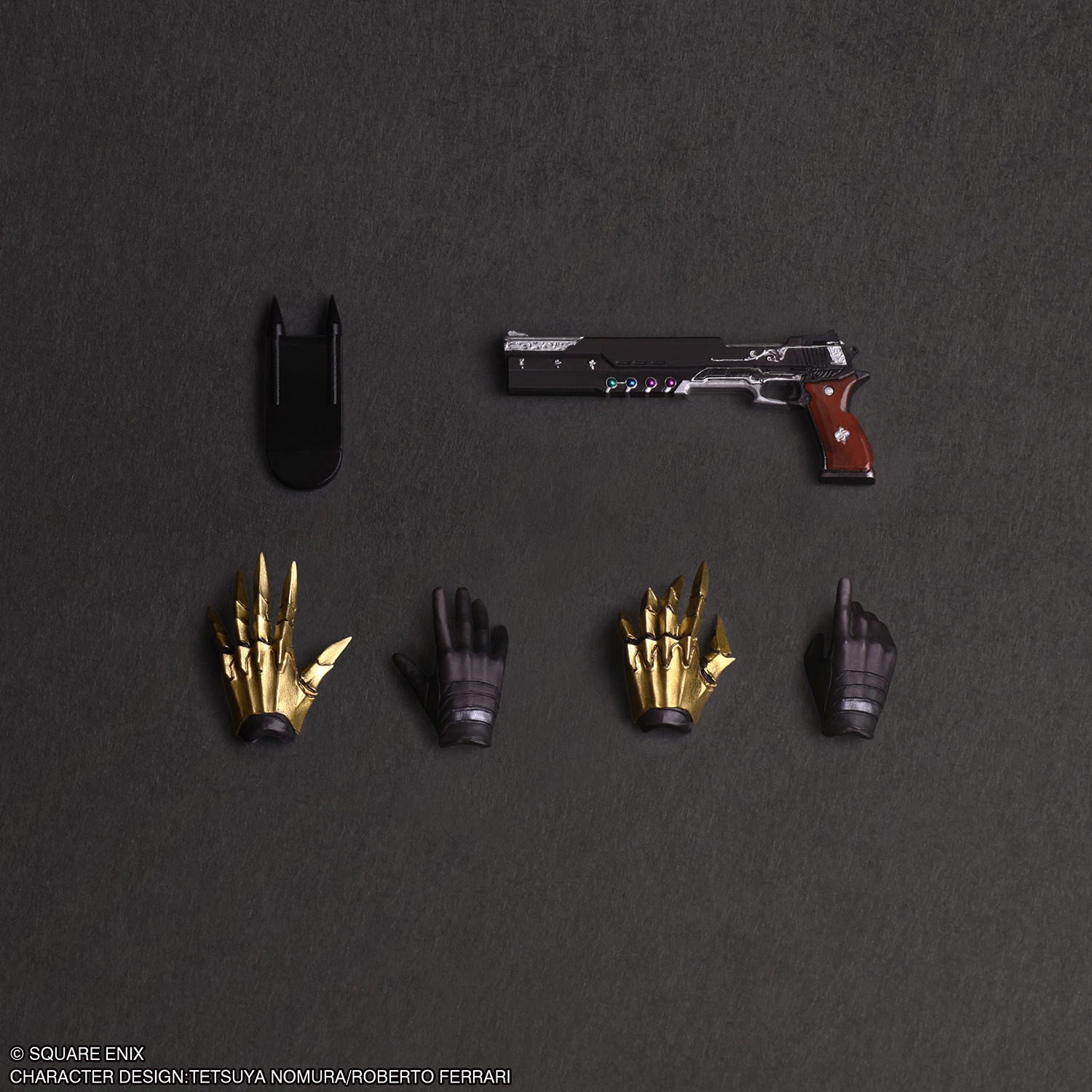 Final Fantasy Vincent Valentine Action Figure  (Prototype Shown) View 9
