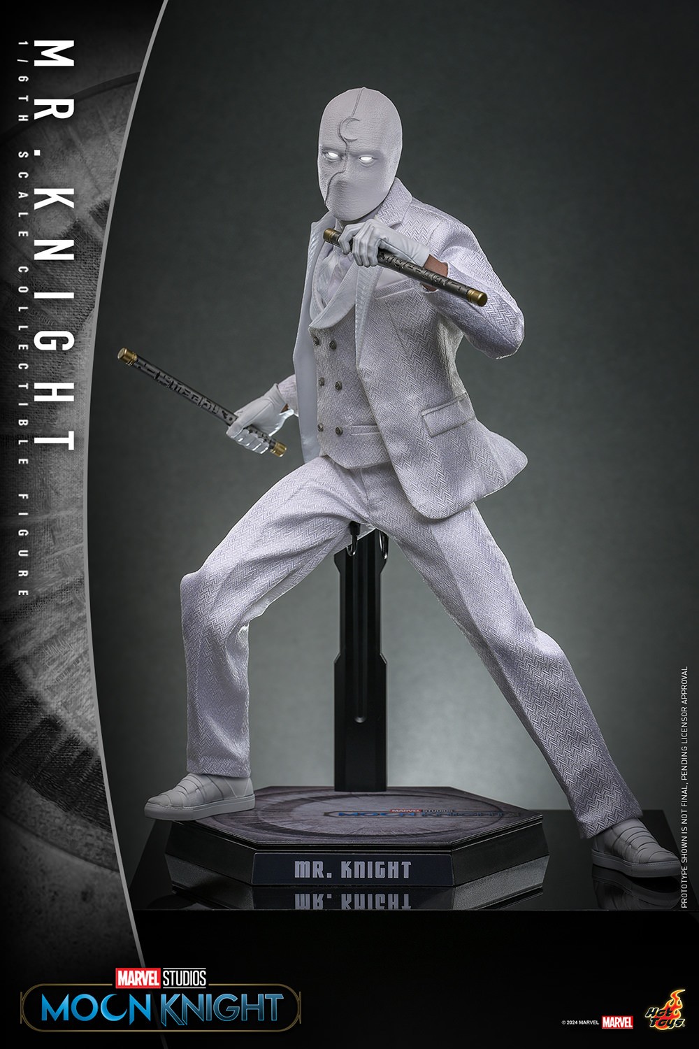 Marvel Mr. Knight Sixth Scale Figure  (Prototype Shown) View 8
