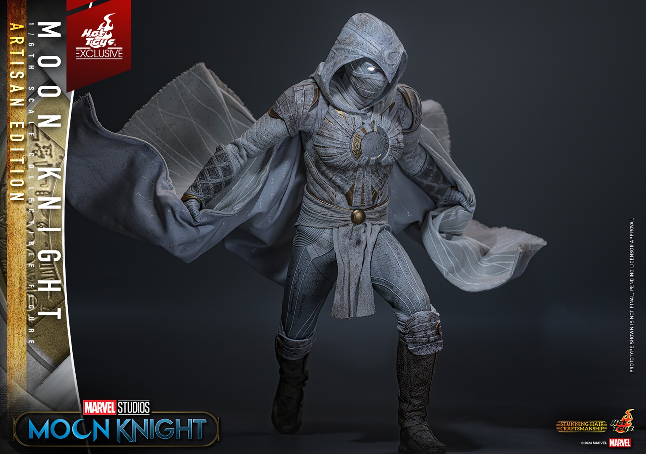 Marvel Moon Knight (Artisan Edition) Sixth Scale Figure  (Prototype Shown) View 11
