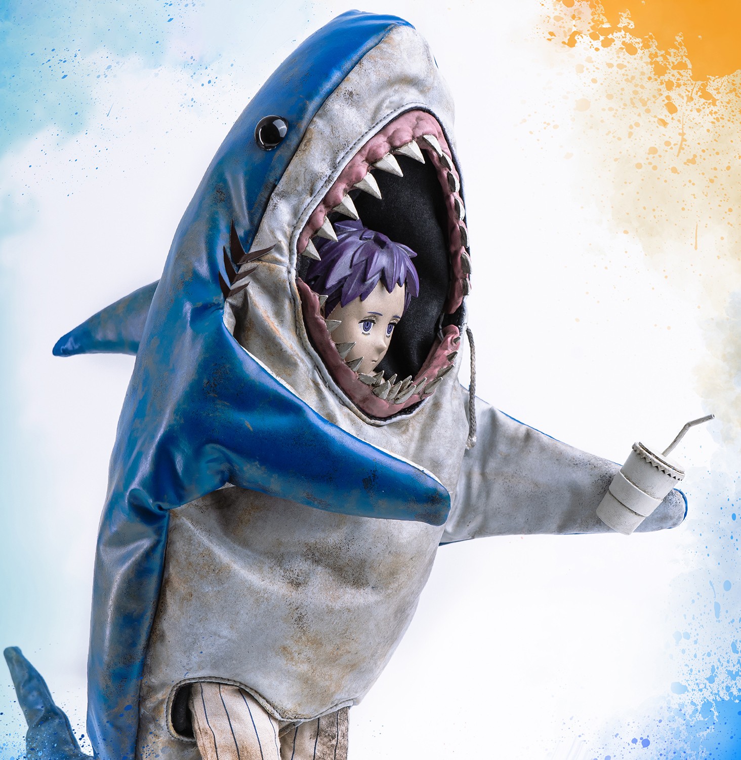 Dorohedoro Ebisu (Peace Sharks Mascot Version) Sixth Scale Figure  (Prototype Shown) View 3