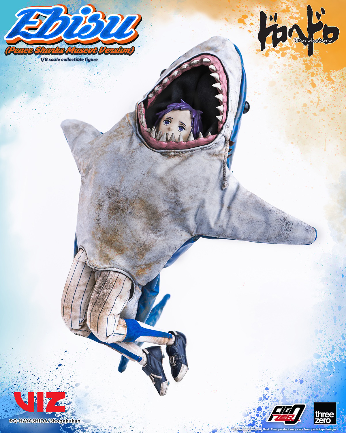 Dorohedoro Ebisu (Peace Sharks Mascot Version) Sixth Scale Figure  (Prototype Shown) View 7