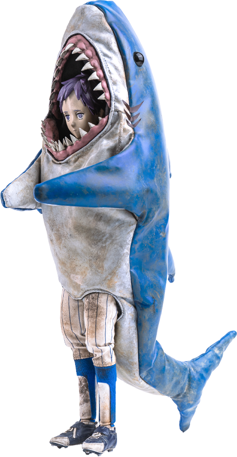 Dorohedoro Ebisu (Peace Sharks Mascot Version) Sixth Scale Figure  (Prototype Shown) View 19