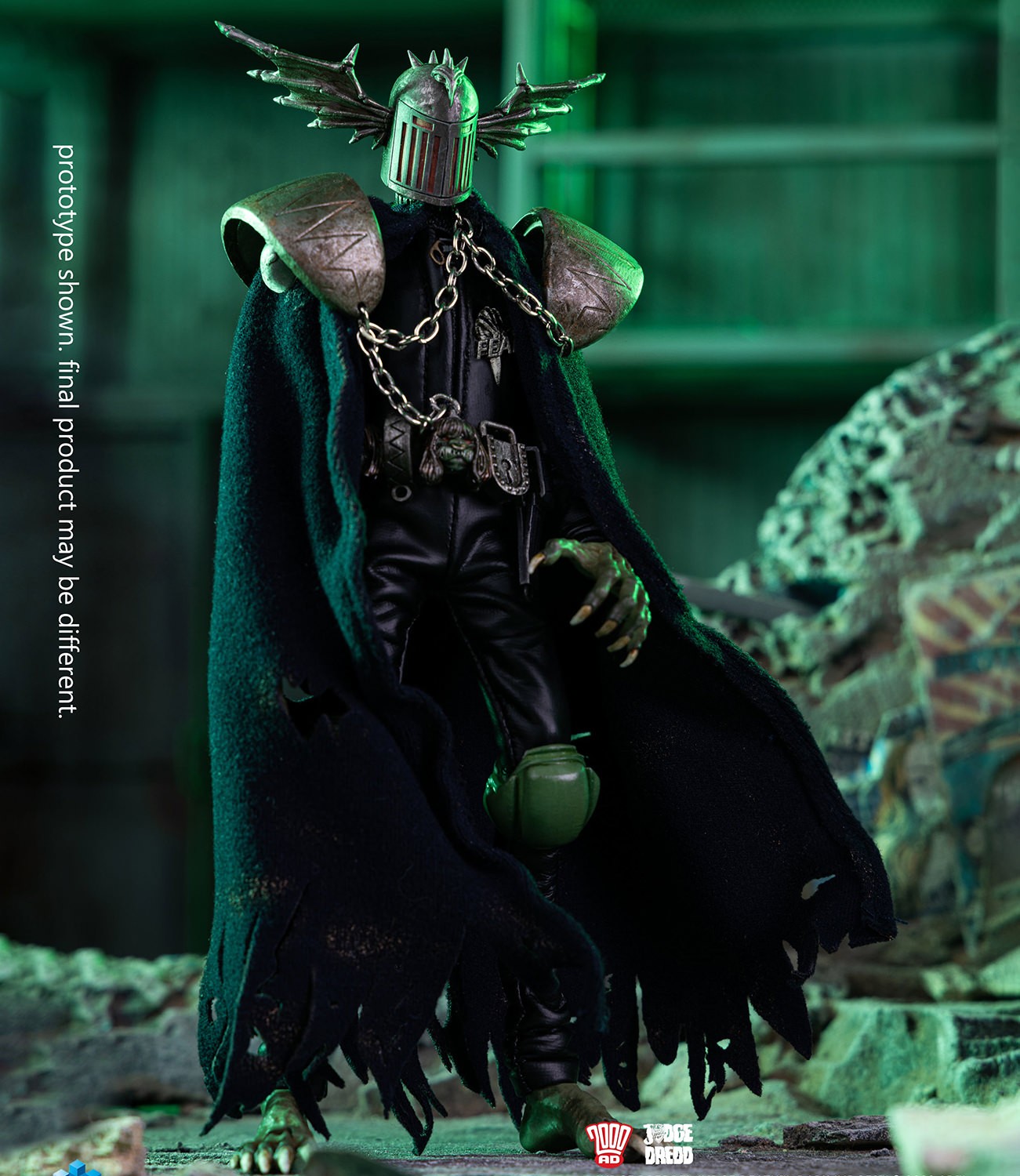 Judge Dredd Judge Fear Action Figure  (Prototype Shown) View 5