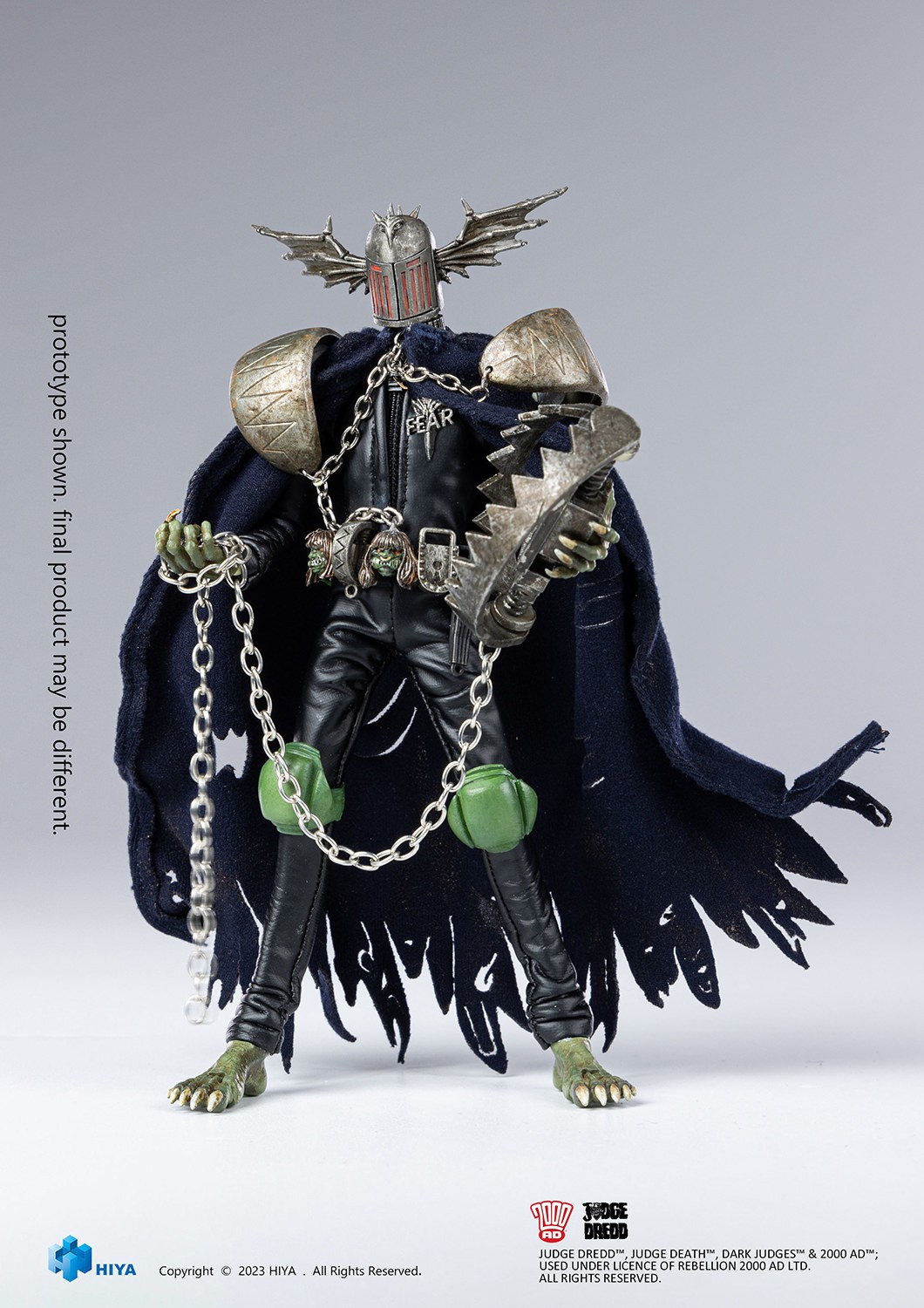 Judge Dredd Judge Fear Action Figure  (Prototype Shown) View 9