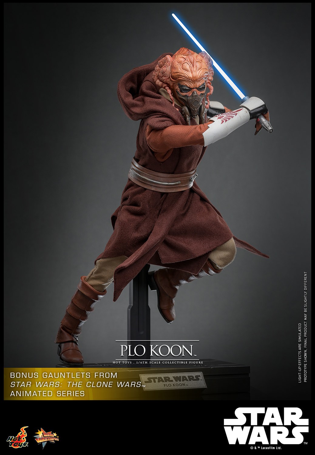 Star Wars Plo Koon™ Sixth Scale Figure  (Prototype Shown) View 9