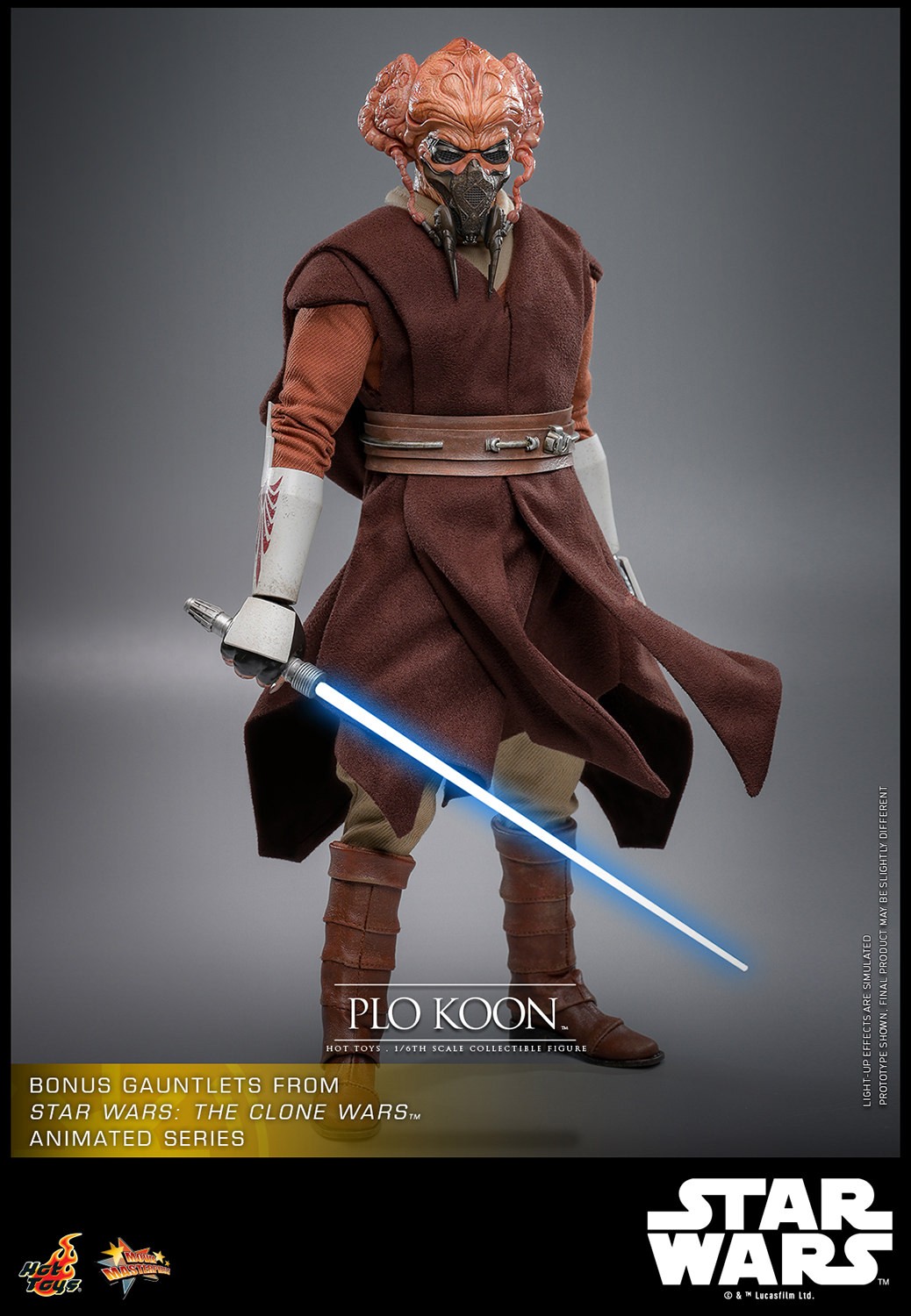Star Wars Plo Koon™ Sixth Scale Figure  (Prototype Shown) View 12