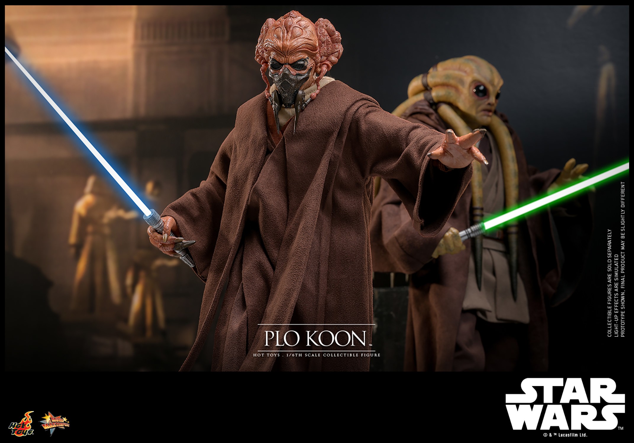 Star Wars Plo Koon™ Sixth Scale Figure  (Prototype Shown) View 17