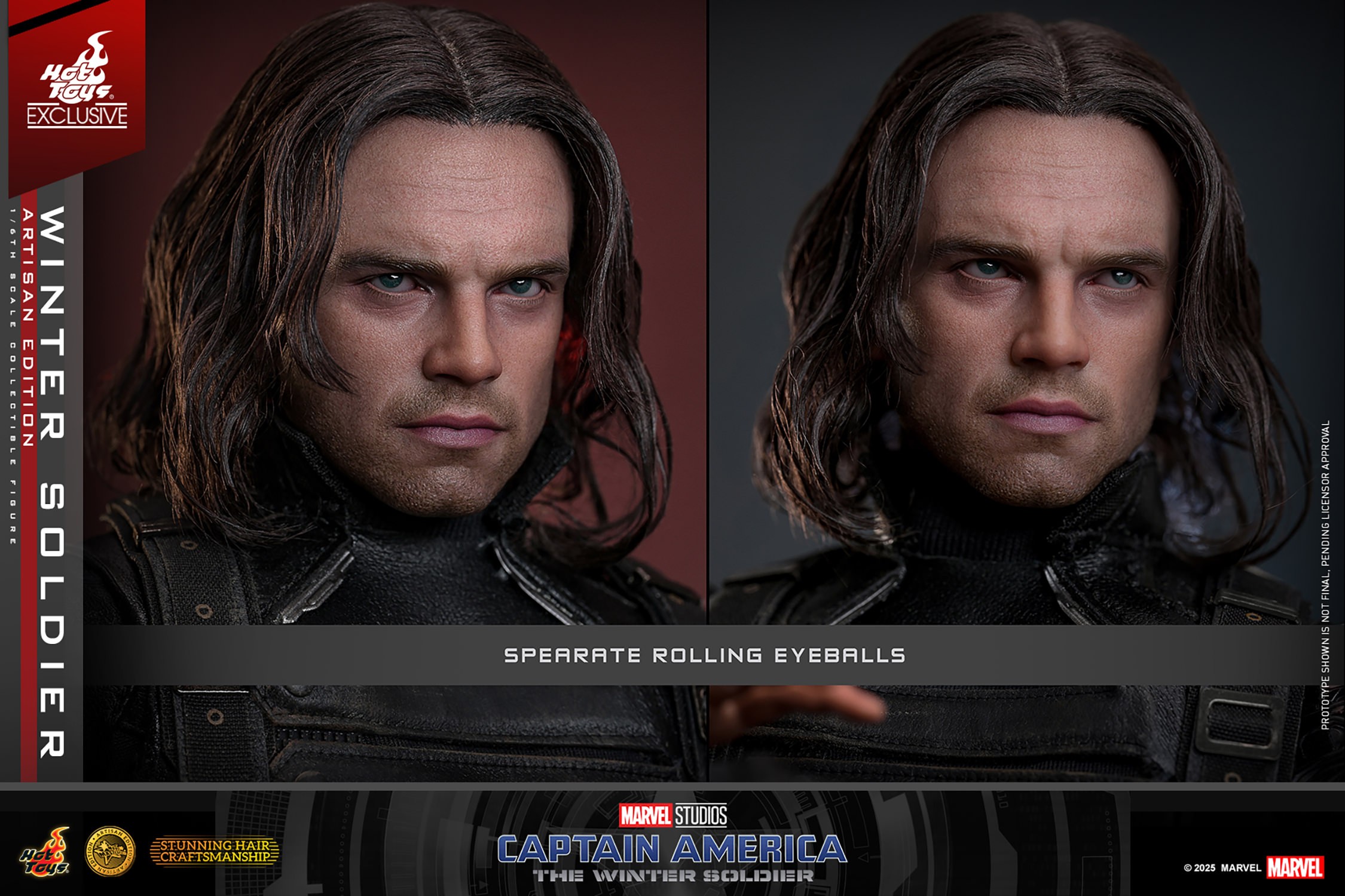 Marvel Winter Soldier (Artisan Edition) Sixth Scale Figure  Collector Edition (Prototype Shown) View 16