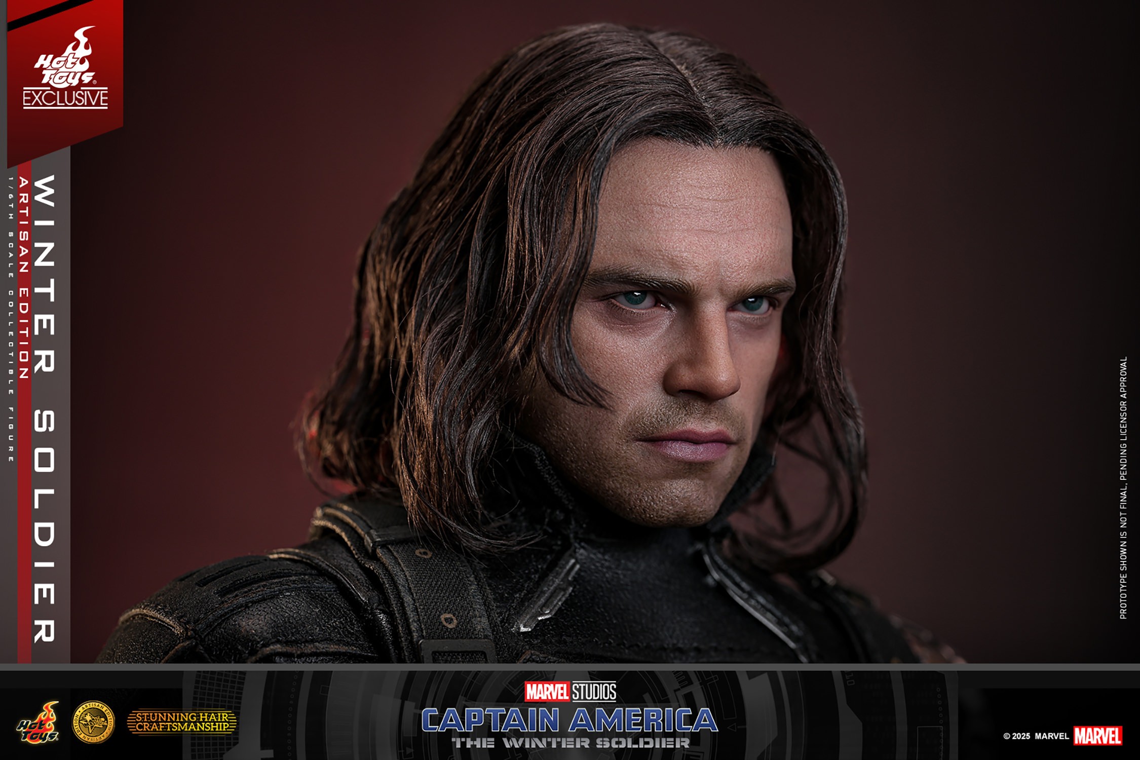 Marvel Winter Soldier (Artisan Edition) (Special Edition) Sixth Scale Figure  (Prototype Shown) View 15