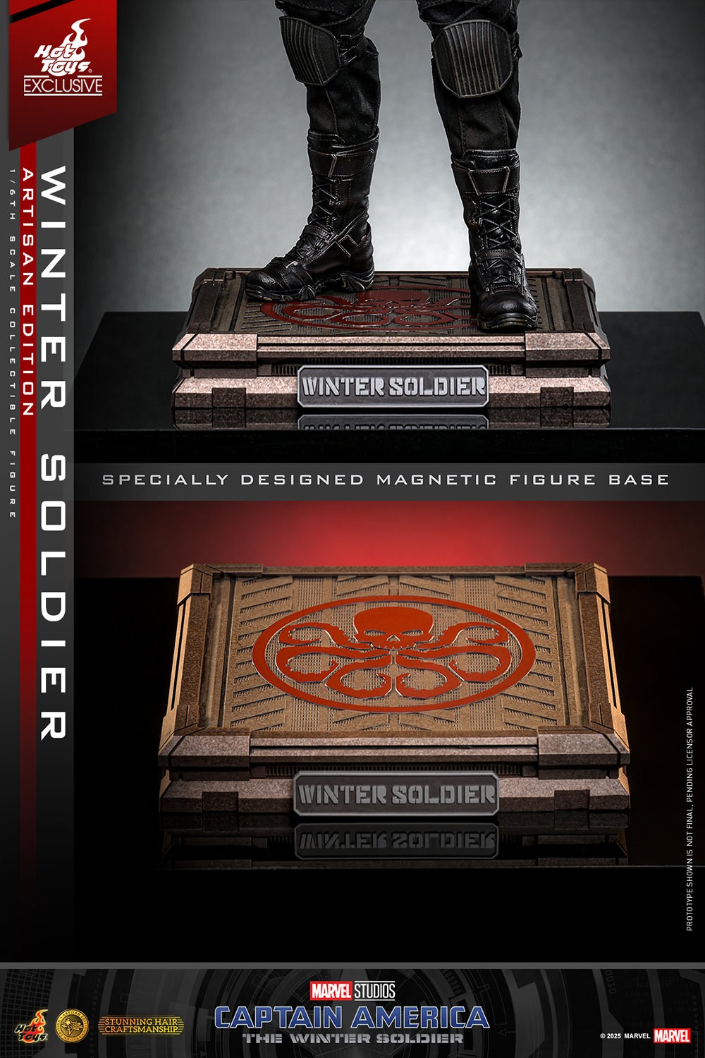 Marvel Winter Soldier (Artisan Edition) (Special Edition) Sixth Scale Figure  (Prototype Shown) View 22