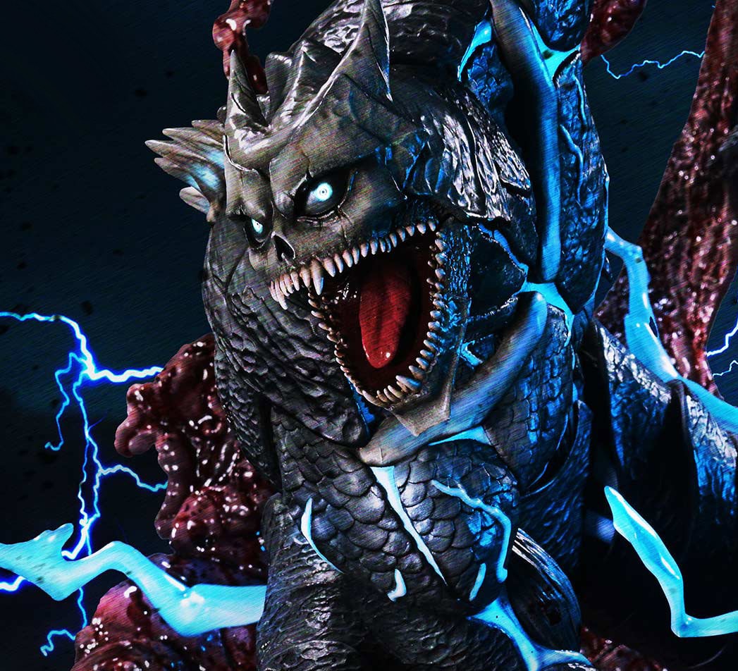 Kaiju No. 8 Kaiju No. 8 (Deluxe Bonus Version) Quarter Scale Statue  (Prototype Shown) View 1