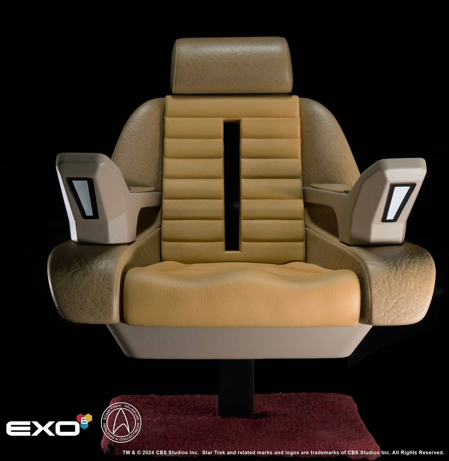 Enterprise-D Captain’s Chair Prop Replica by EXO-6 Collectibles ...