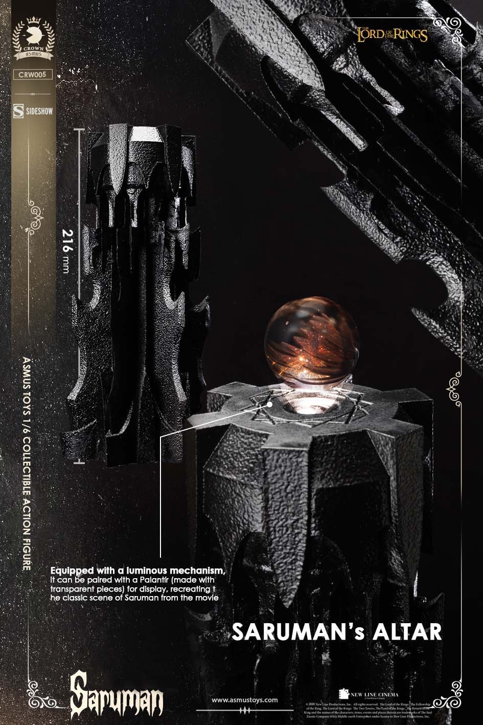 The Lord of the Rings Saruman Sixth Scale Figure  (Prototype Shown) View 12