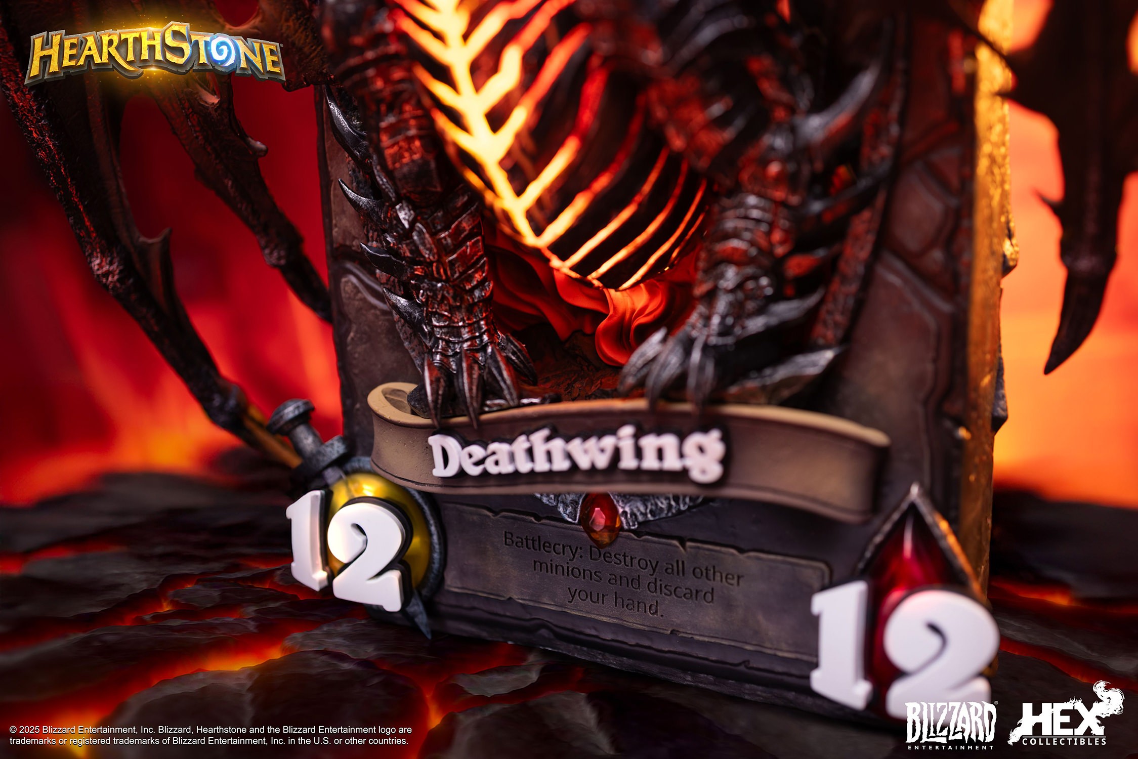 Warcraft Deathwing 3D Art Frame Statues  (Prototype Shown) View 13