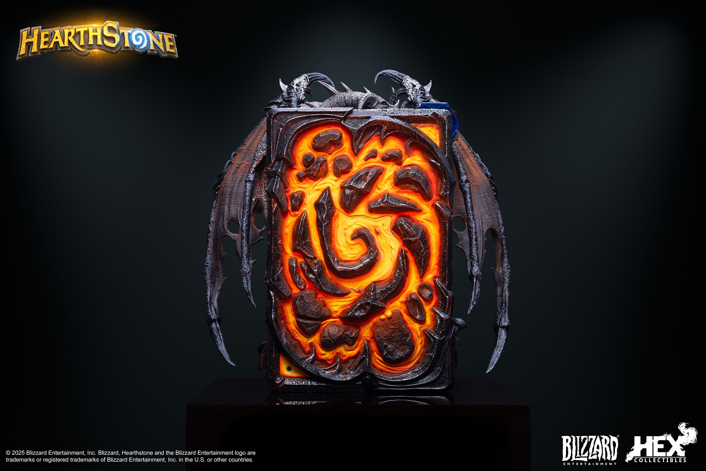 Deathwing 3D Art Frame Statue by HEX Collectibles | Sideshow