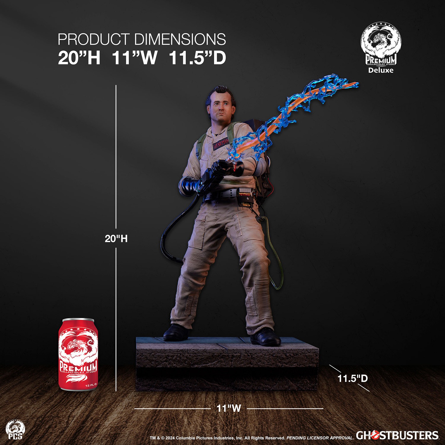 Ghostbusters Ghostbusters: Peter Venkman Deluxe Quarter Scale Statue  (Prototype Shown) View 2