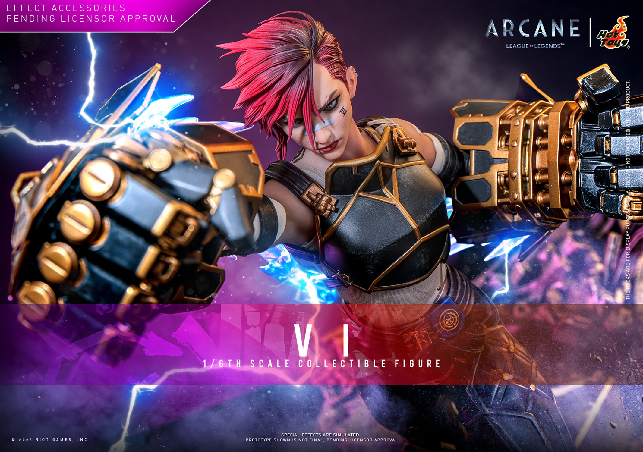 League of Legends Vi Sixth Scale Figure  (Prototype Shown) View 1