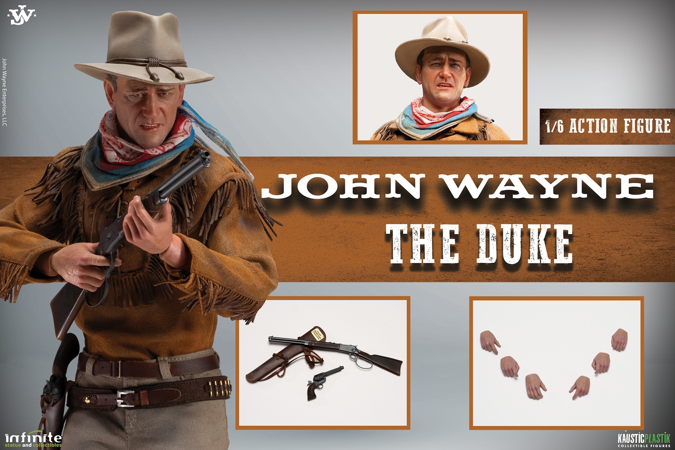 John Wayne John Wayne as The Duke Sixth Scale Figure  Collector Edition (Prototype Shown) View 14