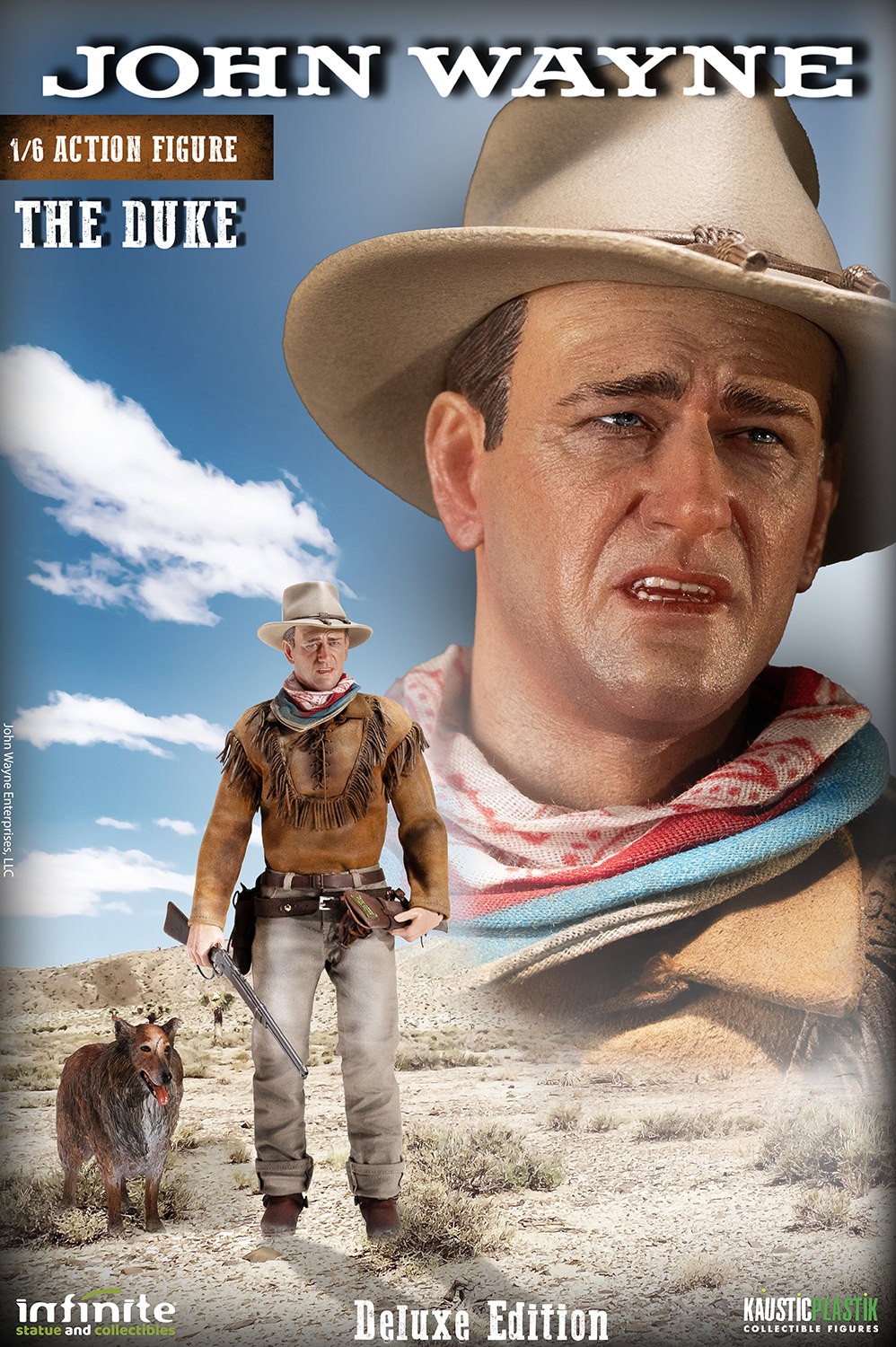 John Wayne John Wayne as The Duke Deluxe Sixth Scale Figure  (Prototype Shown) View 15