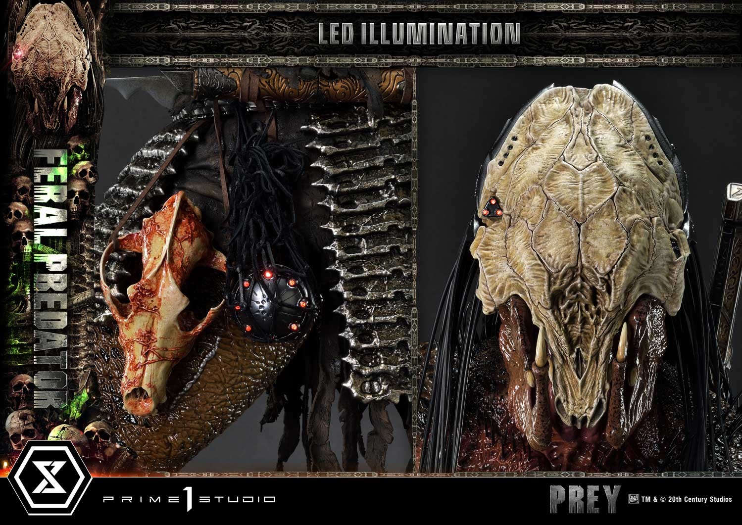 Predator Feral Predator 1:3 Scale Statue  (Prototype Shown) View 7