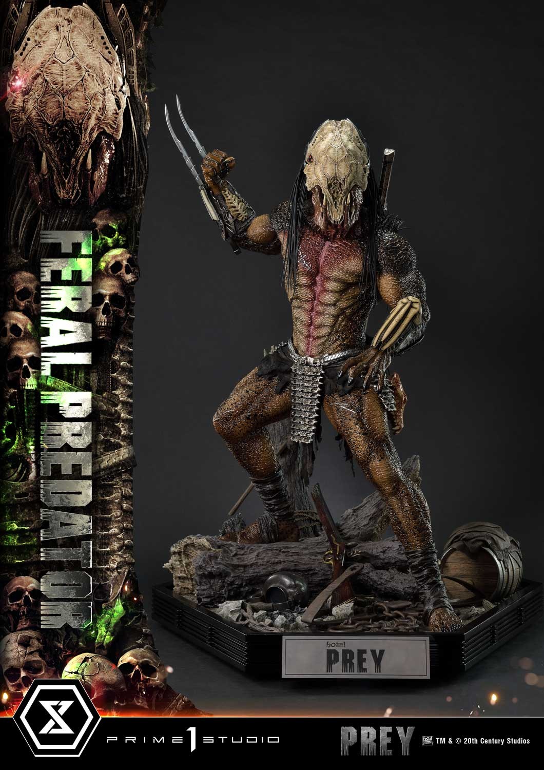 Predator Feral Predator 1:3 Scale Statue  (Prototype Shown) View 8