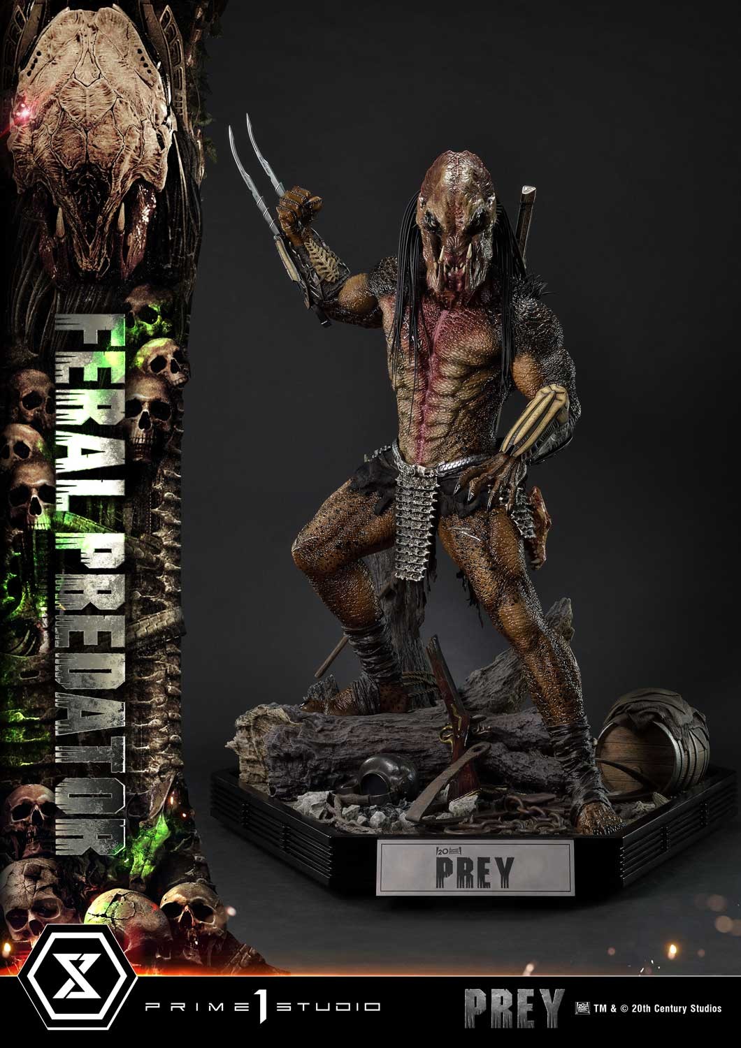 Predator Feral Predator 1:3 Scale Statue  (Prototype Shown) View 11