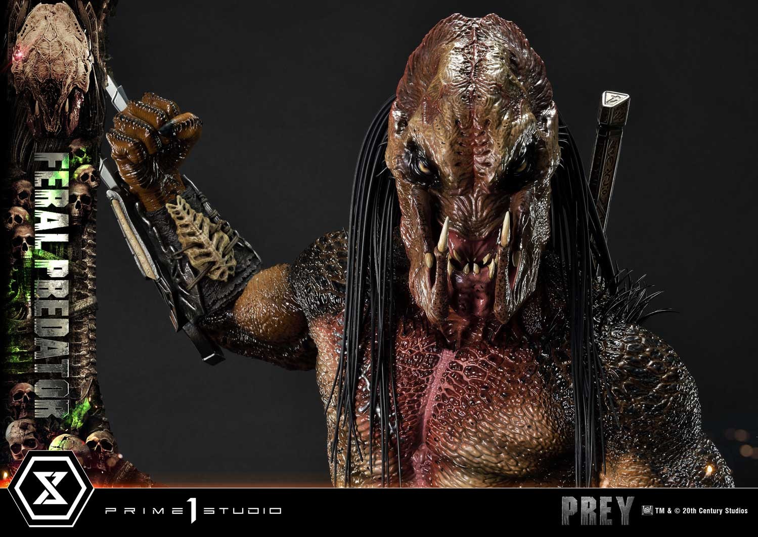 Predator Feral Predator 1:3 Scale Statue  (Prototype Shown) View 14