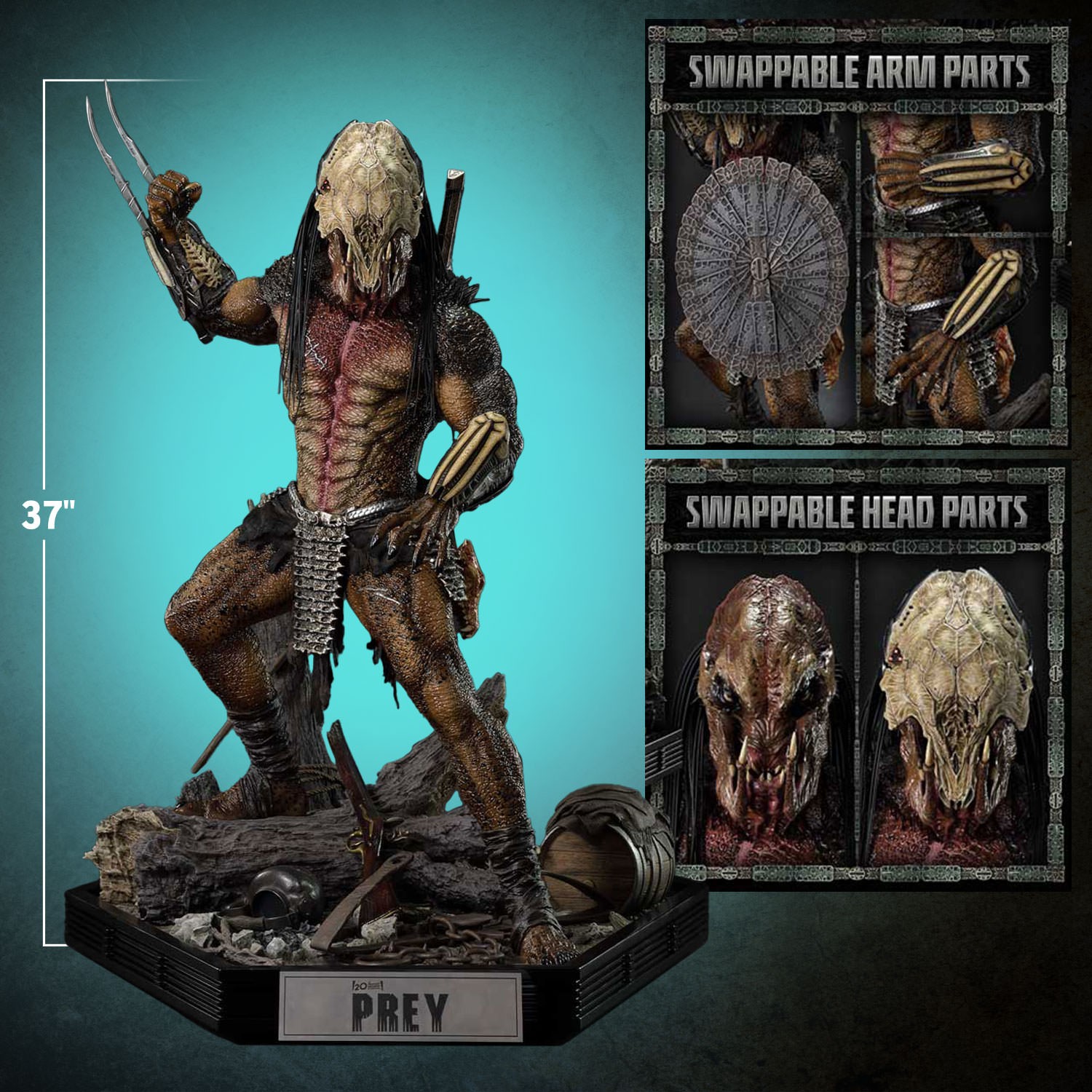 【激安】 Feral Predator 1:3 Scale Statue by Prime 1 Studio | Sideshow Sf / Fantasy Horror